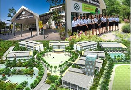 Công trình: Trường tiểu học, THCS, PTTH Ecopark Đoàn Thị Điểm 